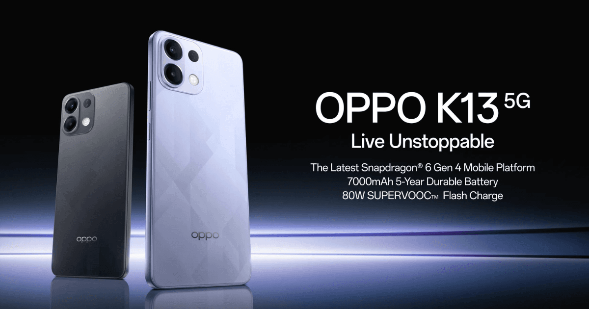 Oppo K13 5G is launched in India with a 7000mAh battery and Snapdragon 6