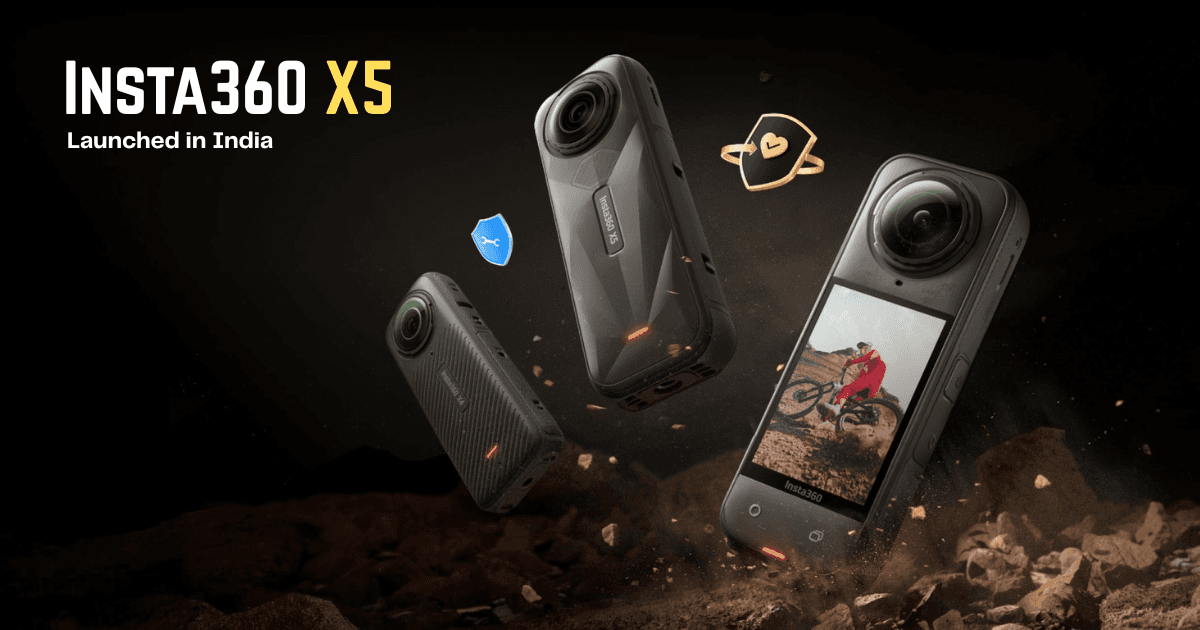 Insta360 X5 Launched in India: Premium 360-Degree Camera with 8K Video Support