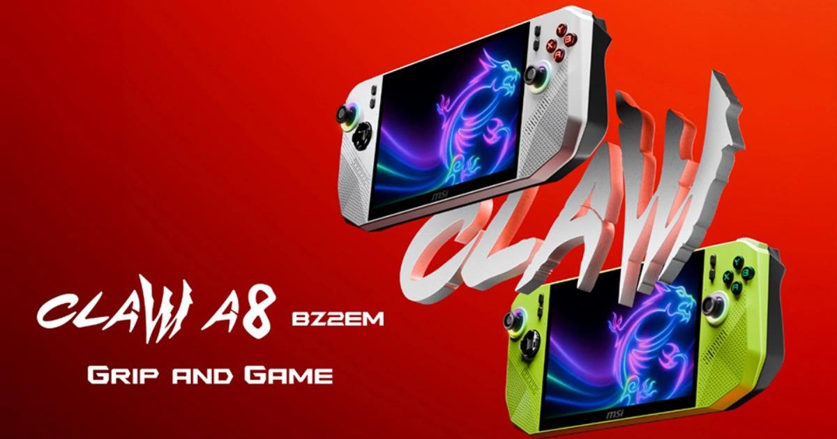 MSI Claw A8: The New AMD-Powered Gaming Handheld