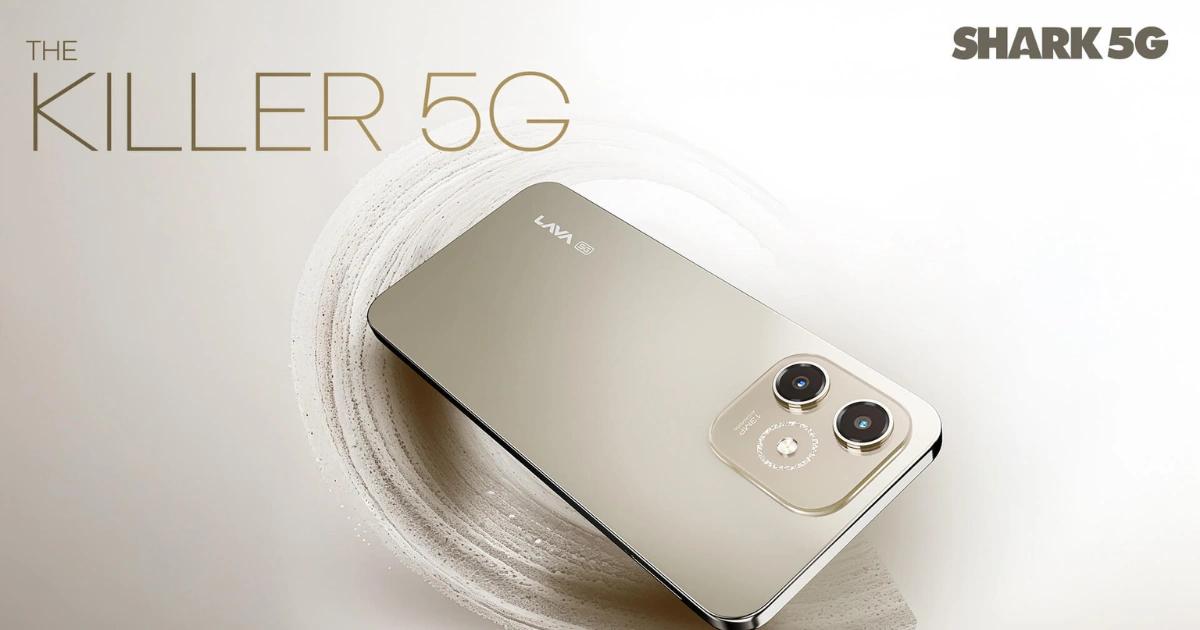 Lava Shark 5G Launched in India at ₹7,999 Full Specs, Features, and Availability